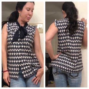 Tommy Hilfiger Tops - Tommy Hilfiger nautical top with tie Tommy Hilfiger Tops - Tommy Hilfiger nautical top with tie